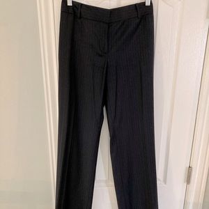 JCREW striped navy pants. Perfect for the office!